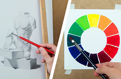 Cursos online de dibujo y pintura