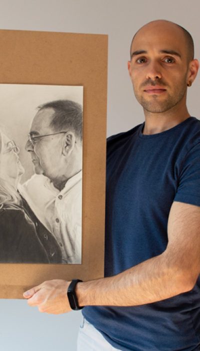 Curso-online-de-retrato a lápiz de grafito
